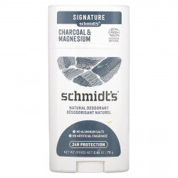 Schmidt's, Натуральный дезодорант, древесный уголь и магний, 75 г (2,65 унции)