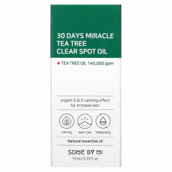 SOME BY MI, Масло 30 Days Miracle Tea Tree Clear Spot Oil, 10 мл (Товар снят с продажи) 