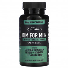 SMNutrition, DIM для мужчин, 300 мг, 60 капсул