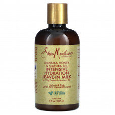 SheaMoisture, Несмываемое молочко для интенсивного увлажнения с экстрактом инжира и маслом баобаба, 237 мл (8 жидк. Унций)