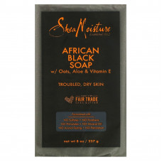 SheaMoisture, африканское черное мыло с маслом ши, 230 г (8 унций)