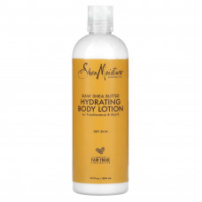 SheaMoisture, необработанное масло ши, увлажняющий лосьон для душа, 384 мл (13 жидк. унций)