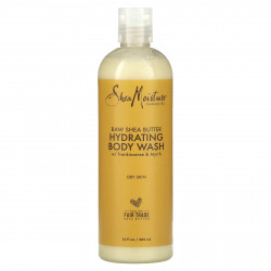 SheaMoisture, необработанное масло ши, увлажняющий гель для душа, 384 мл (13 жидк. унций)