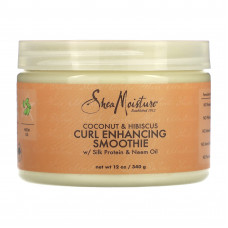 SheaMoisture, Смузи для локонов, кокос и гибискус, 340 г (12 унций)