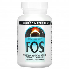 Source Naturals, ФОС (фруктоолигосахариды), 100 таблеток