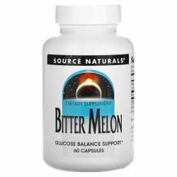 Source Naturals, Китайская горькая тыква, 60 капсул