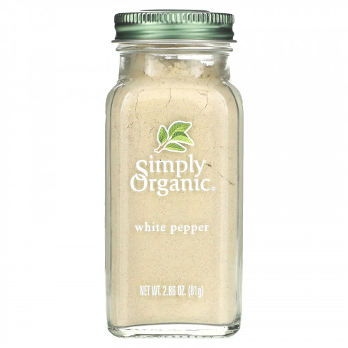 Simply Organic, Белый перец, 2.86 унции (81 г)