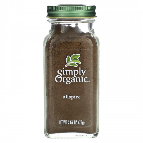 Simply Organic, Душистый перец, 73 г (2,57 унции)