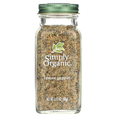 Simply Organic, Лимонный перец, 90 г (3,17 унции)