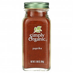 Simply Organic, Паприка, 84 г (2,96 унции)