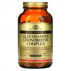 Solgar, Глюкозамин Хондроитин комплекс , дополнительные силы 150 таблеток