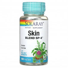 Solaray, Skin Blend, SP-4, 100 растительных капсул