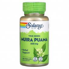 Solaray, муара пуама, 300 мг, 100 капсул VegCaps