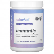 Sprout Living, Colorfuel Immunity, смесь для адаптогенных напитков, 125 г (4,4 унции)
