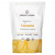 Sprout Living, Органический порошок Lucuma Superfood, 450 г (1 фунт)