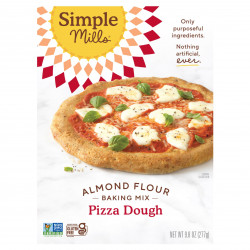Simple Mills, смесь для выпечки теста для пиццы из миндальной муки, 277 г (9,8 унции)