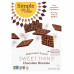 Simple Mills, тонкое шоколадное печенье брауни, с мукой из орехов и семян, 120 г (4,25 унции)