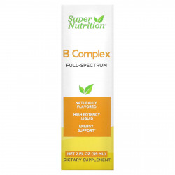 Super Nutrition, комплекс витаминов группы B, 59 мл (2 жидк. унции)