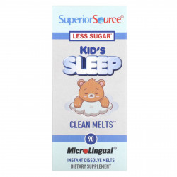 Superior Source, Kid's Sleep, Clean Melts, 90 Instant Dissolve Melts