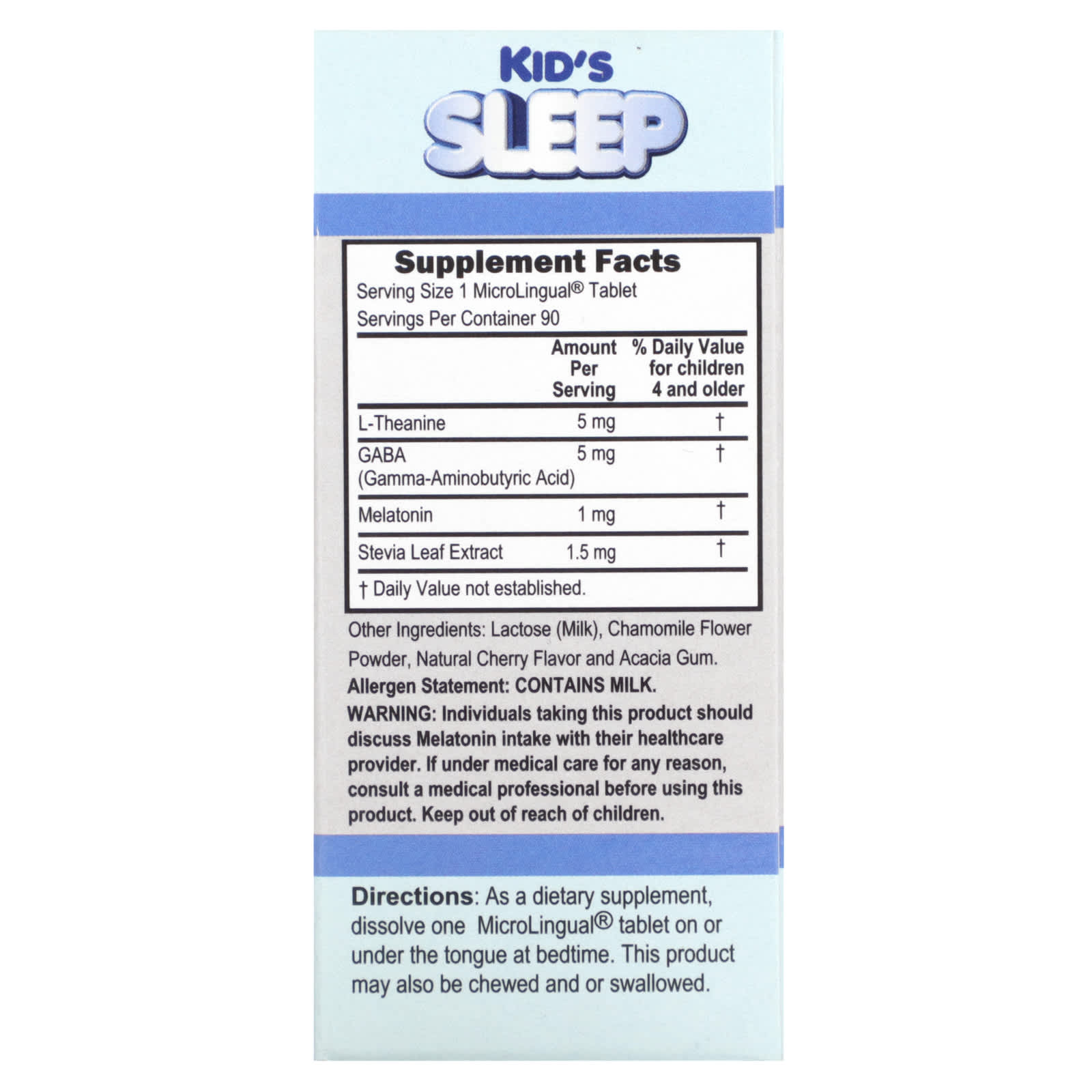 Superior Source, Kid's Sleep, Clean Melts, 90 Instant Dissolve Melts