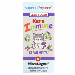 Superior Source, Kid's Immune, Clean Melts, 90 Instant Dissolve Melts