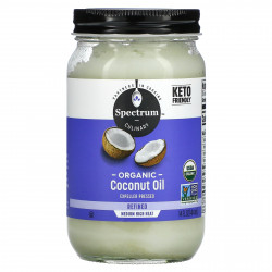 Spectrum Culinary, органическое кокосовое масло, рафинированное, 414 мл (14 жидких унций)