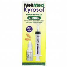 NeilMed, Kyrosol, средство для удаления ушной серы, без спирта, набор из 5 предметов