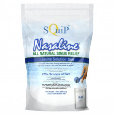 Squip, Nasaline, солевой раствор, соль, 680,3 г (1,5 фунта)