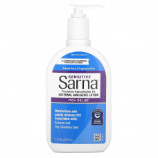 Sarna, Обезболивающий лосьон для наружного применения, для чувствительной кожи, без отдушек, 222 мл (7,5 жидк. Унции)