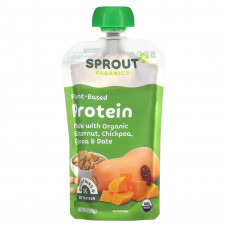 Sprout Organics, Детское питание, Этап 3, Мускатная тыква, нут, киноа, финики, 4 унц. (113 г)