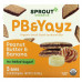 Sprout Organics, PB & Yayz, органический сэндвич-батончик для снеков, арахисовое масло и банан, 5 батончиков, 29 г (1,02 унции)