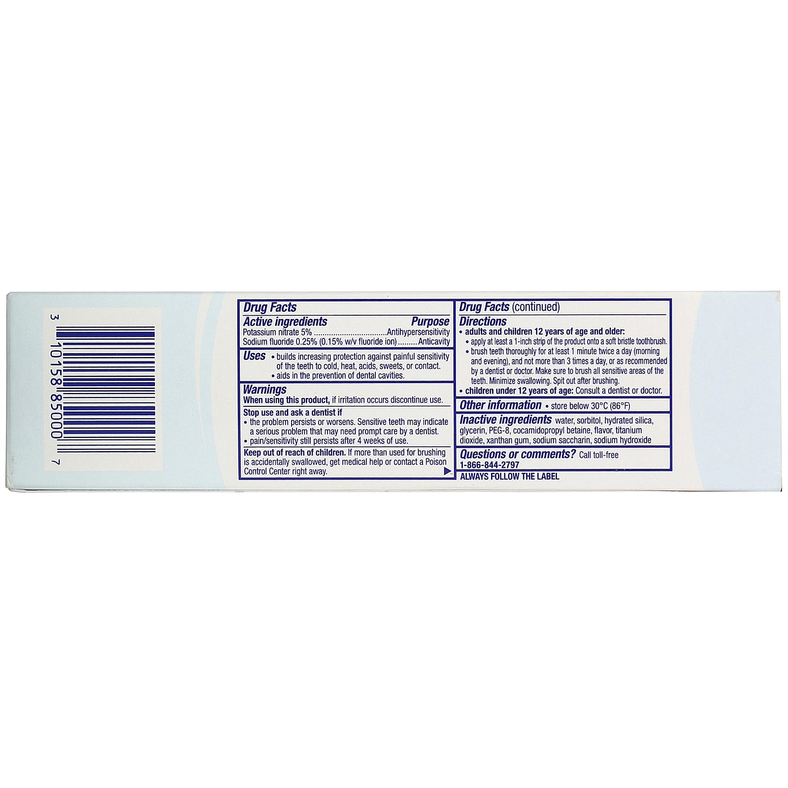 Sensodyne, ProNamel, мягкая отбеливающая зубная паста, 113 г (4,0 унции)