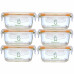 Sage Spoonfuls, Tough Glass Tub, 6 упаковок по 120 мл (4 унции)