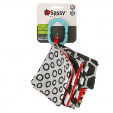 Sassy, Inspire The Senses, развивающая книга Peek-A-Boo, для младенцев 0+ месяцев, 1 шт.