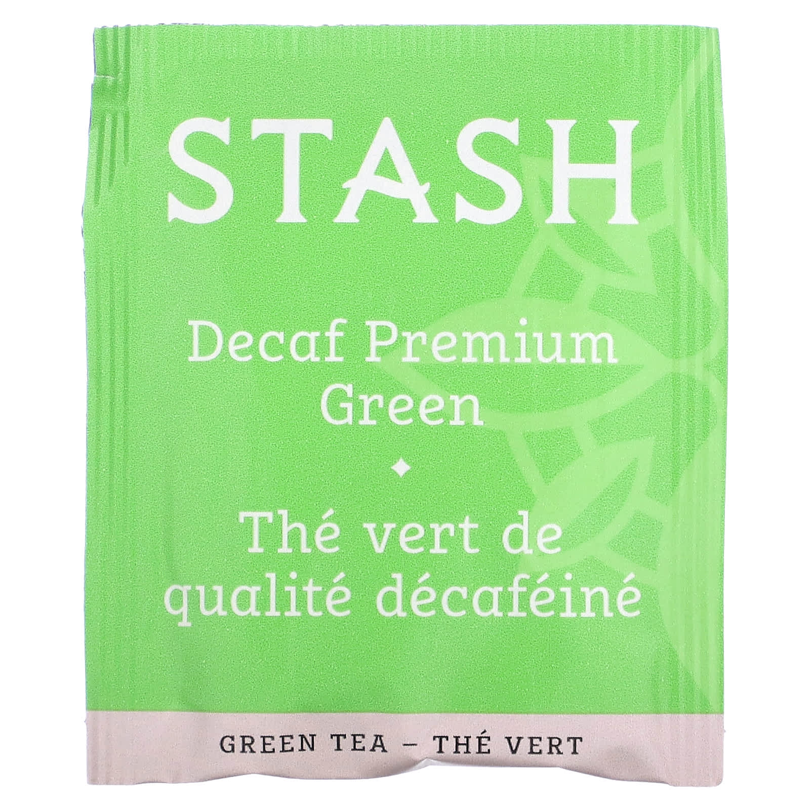 Stash Tea, Премиальный зеленый чай, без кофеина, 18 чайных пакетиков, 33 г (1,1 унции)