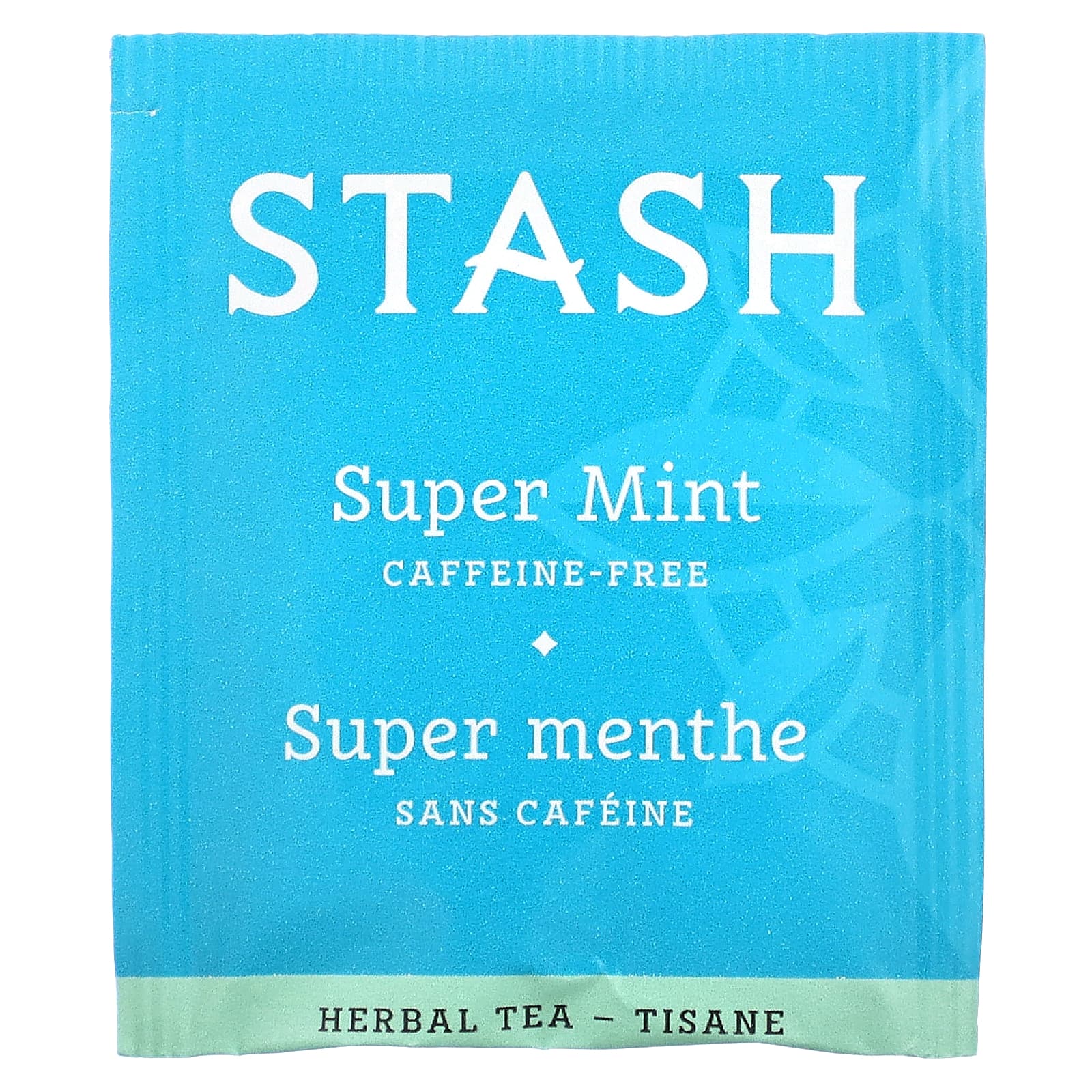 Stash Tea, Herbal Tea, Super Mint, без кофеина, 18 чайных пакетиков, 18 г (0,6 унции)