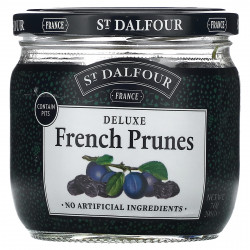 St. Dalfour, крупный французский чернослив с косточками, 200 г (7 унций)