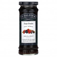 St. Dalfour, Deluxe Four Fruits Spread, 284 г (10 унций)