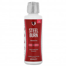 SteelFit, Steel Burn, жидкий L-карнитин, карамельное яблоко, 3000 мг, 473 мл (16 унций)