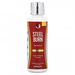 SteelFit, Steel Burn, островной ананас, 3000 мг, 473 мл (16 унций)