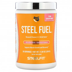 SteelFit, Steel Fuel, розовый грейпфрут, 330 г (11,64 унции)