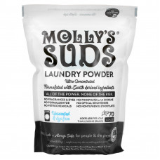 Molly's Suds, ультраконцентрированный стиральный порошок, без запаха, 1,33 кг (47 унций)
