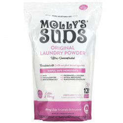 Molly's Suds, Оригинальный стиральный порошок, лотос и пион, 2,28 кг (80,25 унции)