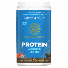 Sunwarrior, Warrior Blend Protein, с шоколадом, 750 г (1,65 фунта)