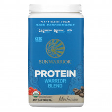 Sunwarrior, Warrior Blend Protein, смесь мокко, 750 г (1,65 фунта)