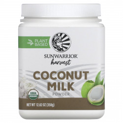 Sunwarrior, Сухое кокосовое молоко, 358 г (12,62 унции)