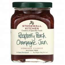 Stonewall Kitchen, Raspberry Peach Champagne Jam, 12.5 oz (354 g)