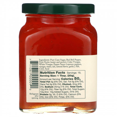 Stonewall Kitchen, Red Pepper Jelly, 13 oz (369 g)