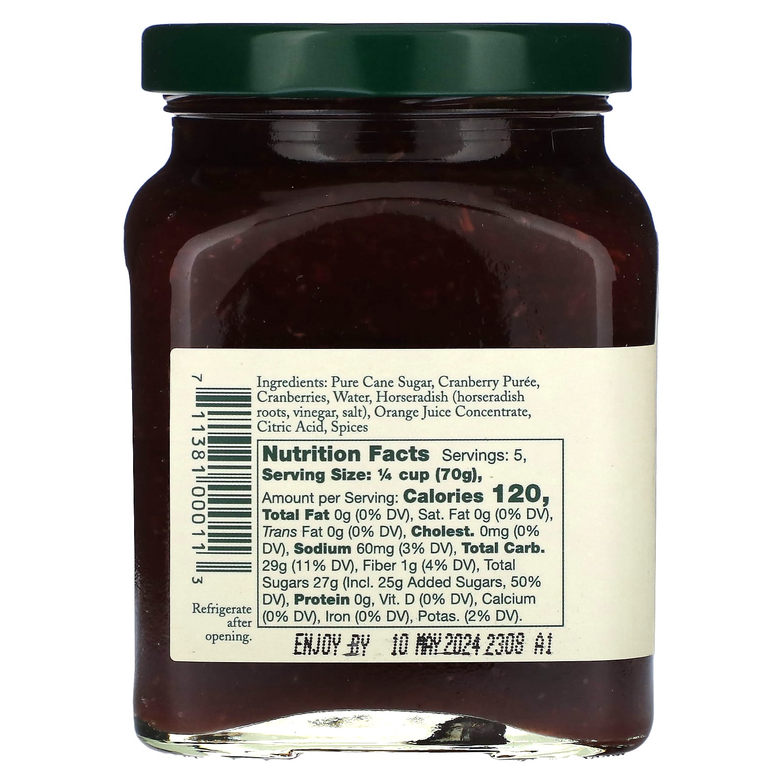 Stonewall Kitchen, Cranberry Horseradish Sauce, 12 oz (340 g)