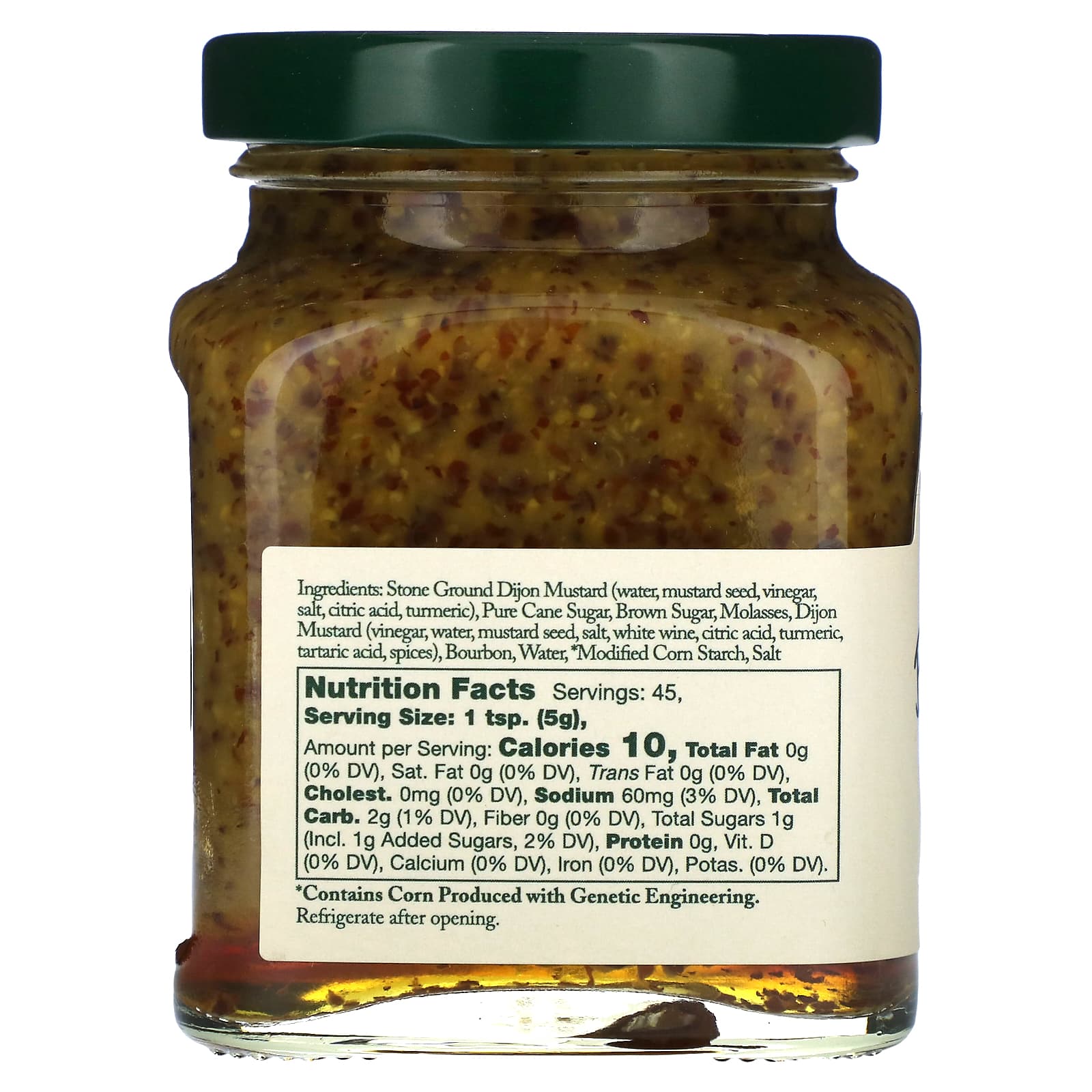 Stonewall Kitchen, Bourbon Molasses Mustard, 8 oz (227 g)